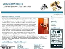 Sites similar to locksmith--dickinson.com