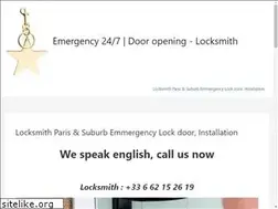 Sites similar to locksmith-paris.com