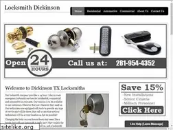 Sites similar to locksmithdickinson.com