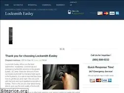 Sites similar to locksmitheasley.com