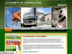 Sites similar to locksmithincarrolltontx.com