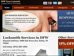 Sites similar to locksmithindfwtx.com