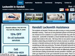 Sites similar to locksmithinkendall.com