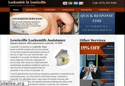 Sites similar to locksmithinlewisville.com
