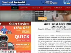 Sites similar to locksmithinmarietta.net