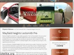 Sites similar to locksmithmayfieldheights.com