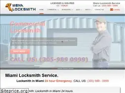 Sites similar to locksmithmena.com