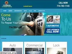 Sites similar to locksmithscypress.com