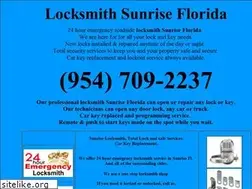 Sites similar to locksmithsunriseflorida.com