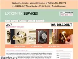 Sites similar to locksmithswaltham.com