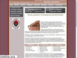 Sites similar to locksmithtoronto.net
