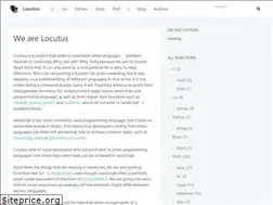 Sites similar to locutus.io