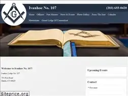Sites similar to lodge107.ctfreemasons.net