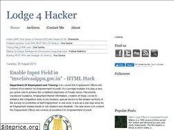 Sites similar to lodge4hacker.blogspot.com