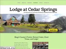 Sites similar to lodgeatcedarsprings.com