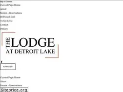 Sites similar to lodgeatdetroitlake.com