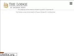 Sites similar to lodgeatjh.com