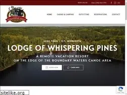 Sites similar to lodgeofwhisperingpines.com