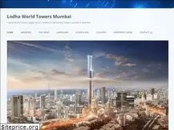 Sites similar to lodhaworldtowers.in