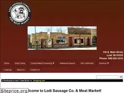 Sites similar to lodisausage.com