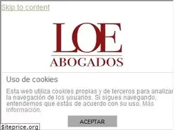 Sites similar to loeabogados.es