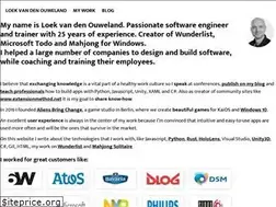 Sites similar to loekvandenouweland.com