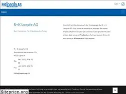 Sites similar to loepfe-ag.ch