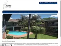 Sites similar to loerieguesthouse.co.za