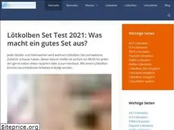 Sites similar to loetkolben-set.de