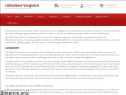 Sites similar to loetkolben-vergleich.de