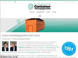Sites similar to loewe-container.de