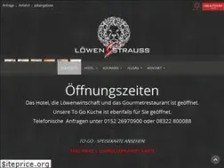 Sites similar to loewen-strauss.de