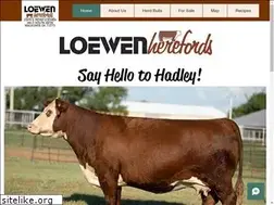 Sites similar to loewenherefords.com