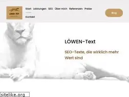 Sites similar to loewentext-seo.de