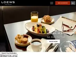 Sites similar to loews-hotels.com