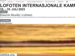 Sites similar to lofotenfestival.no