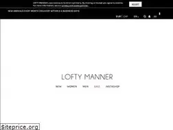 Sites similar to loftymanner.com