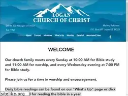 Sites similar to loganchurchofchrist.com