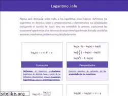 Sites similar to logaritmo.info