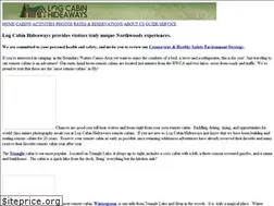 Sites similar to logcabinhideaways.com