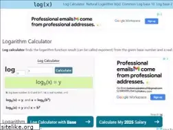 Sites similar to logcalculator.net