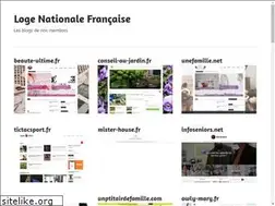 Sites similar to logenationalefrancaise.org
