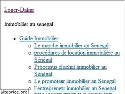 Sites similar to loger-dakar.com