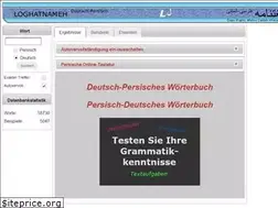Sites similar to loghatnameh.de