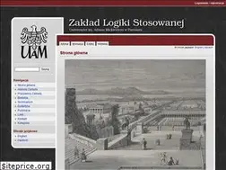 Sites similar to logic.amu.edu.pl