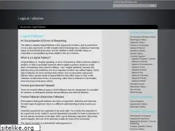 Sites similar to logicalfallacies.info