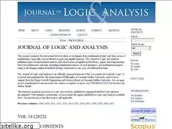 Sites similar to logicandanalysis.org