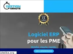 Sites similar to logicielgestionminute.com