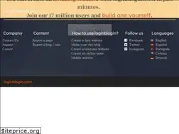 Sites similar to loginblogin.com