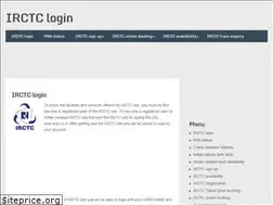 Sites similar to loginirctc.com